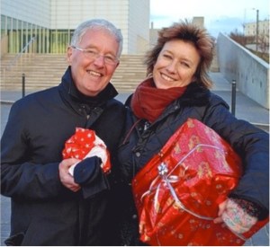 Jane & Mike Xmas 2012 photo by Bill Harris